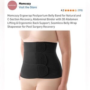 Momcozy Ergowrap Belly Band Abdominal Binder- Medium Standard